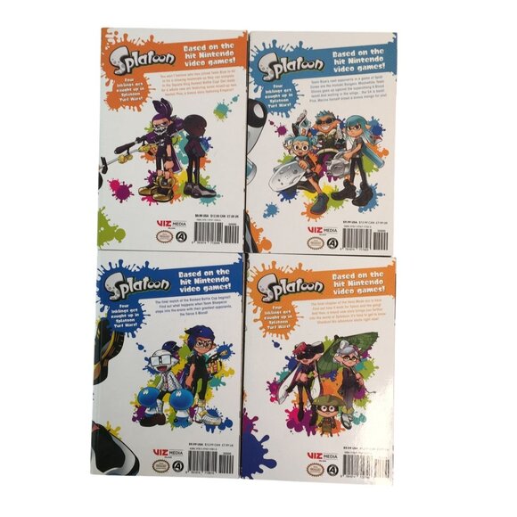Splatoon Book Series #1-12 by Sankiehi Hinodeya Manga Comic English - Picture 9 of 9